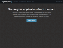 Tablet Screenshot of cyberspect.com